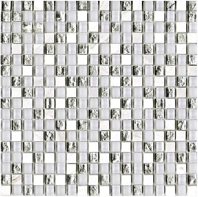 L Antic Colonial Mosaics Collection L242521781 Eternity White Мозаика 29,7x29,7 (1,5х1,5) см
