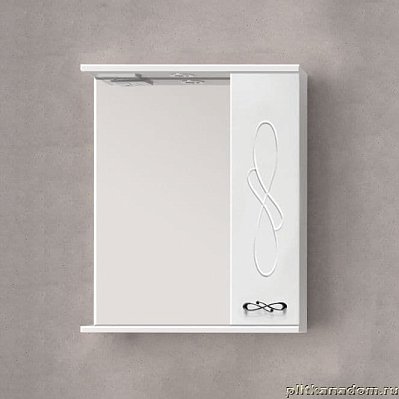 Style line Венеция Зеркальный шкаф 65-C, белый