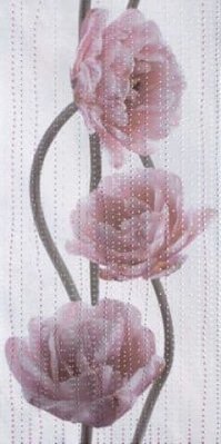 Fiore Ceramica Leda Tulip pink Декор 25х50