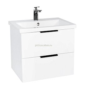 Viant Берлин VBER60MDBEL-T2YP Тумба подвесная 2 ящика MODUO 60 см