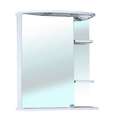 Зеркало-шкаф Bellezza Магнолия 60 L белый