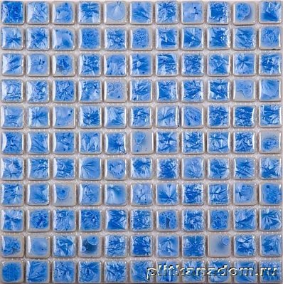 NS-mosaic Exclusive series A2509 керамика синий (сетка) 30х30