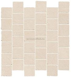Atlas Concorde Boost Natural Kaolin Mosaico Tumbled Бежевый Матовый Декор 31х31 см