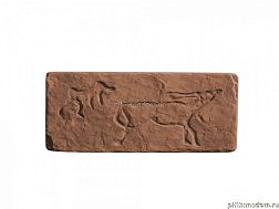 UniStone Наскальная живопись 3 Коричневый Вставка 14,4х29,4x2,3 см