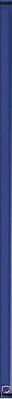 Бордюр Meissen Спецэлемент стеклянный: Universal Glass голубой 2х60 см