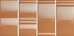 41zero42 Mou Caramel Glossy Mix Коричневая Глянцевая Настенная плитка 6,2x12,5 см