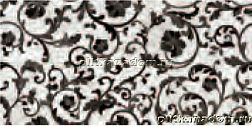 Versace Emote 262554 Bianco-Nero Decoro Floreale Декор 39x78 см