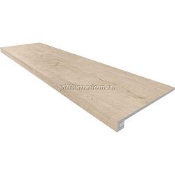 Estima Soft Wood SF02 Creamy Бежевая Матовая + Подступенок (14,5x120) Ступень 33х120 см