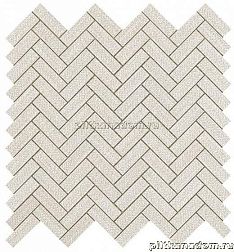 Atlas Concorde Room 9RHW White Herringbone Wall Мозаика 32,4х32,4 см