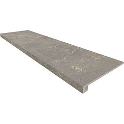 Estima Bernini BR03 Grey + Подступенок (14,5x120) Серая Матовая Ступень 33х120 см
