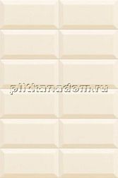 Mainzu Plus Bissel Vison Бежевая Глянцевая Настенная плитка 10х20 см
