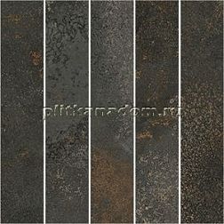 Vives Yuri Nahua NT Basalto Черная Матовая Мозаика 30x30 см