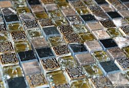 Imagine Mosaic HS1924 Мозаика из смеси стекла,камня и металла 30,1х30,1 см