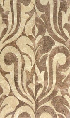 Gracia Ceramica Салони brown 01 Декор 30х50 см