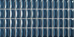 Wow 3D Bars Bevel Sapphire Gloss Настенная плитка 12,5x25 см