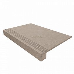 Estima Luna LN01 Beige Бежевая Неполированная + Подступенок (14,5x120) Ступень 33х120 см
