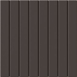 Wow Raster Lines S Basalt Черный Матовый Керамогранит 15x15 см