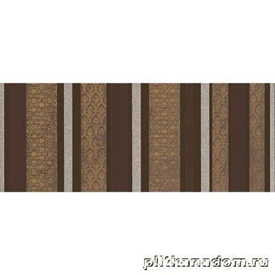 Emil Ceramica Bon Ton Patterns Chocolat Декор настенный 20х50