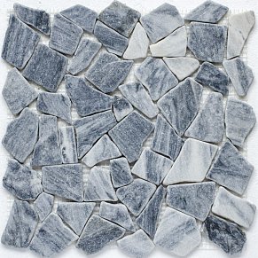 Starmosaic Wild Stone Split Grey Matt (JMST050) Мрамор Мозаика 30,5х30,5