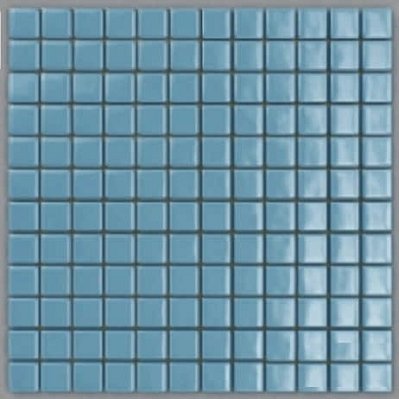 MVAPrintMosaic Мозаика стеклянная Моно 25FL-M-025 Голубой 31,5х31,5 см