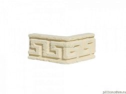 UniStone Меандр Желтый Карниз широкий угловой 15,9x20,1x4 см