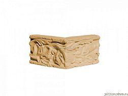 UniStone Барокко Бежевый Карниз угловой 12,4x8,6x2,5 см
