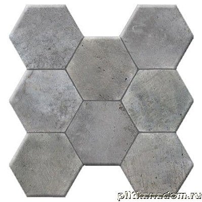 Navarti Hexagonal Cement Gris Напольная плитка 37,2х38,8