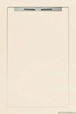 Aquanit Slope Душевой поддон из керамогранита, цвет Serena Bej, 90x135