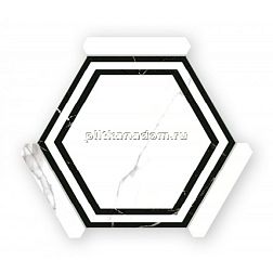 Monopole Avant Ontario Day Черно-белый Матовый Керамогранит 22x25 см