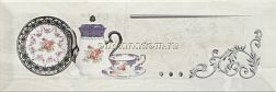 Monopole Petra Decor Pranzo Silver B Декор 10х30 см