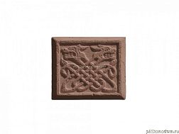 UniStone Изразец 3 Коричневый Вставка 29,5х29,5x4 см