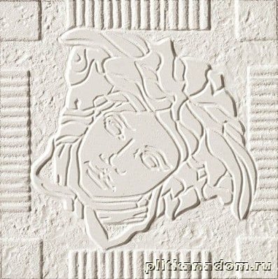 Gardenia Versace Palace Stone 114185 White Tozzetti Medusa Nat Вставка 9,8х9,8