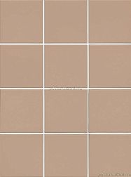 Kerama Marazzi Агуста 1337 Оранжевый Керамогранит 30х40 см (из 12 частей 9,8x9,8 см)