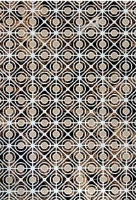 Евро-Керамика Капри Темно-коричневый Декор 27х40 см