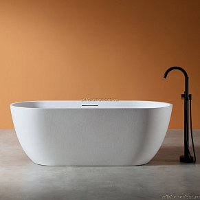 Ванна из искусственного камня Abber Frankfurt AM9941 белая
