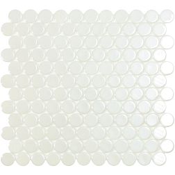 Vidrepur Circle № 6000 Белый Мозаика 30,6х31,4
