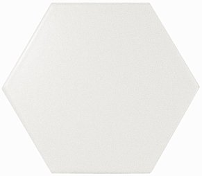 Equipe Scale Hexagon White Matt Настенная плитка 10,7х12,4 см