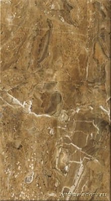 LB-Ceramics Кендо Плитка настенная коричневая 1045-0080 25х45