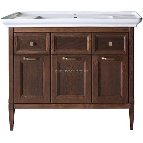 ASB-Woodline Гранда 11486 Тумба Антикварный орех под раковину Дуглас 105 см