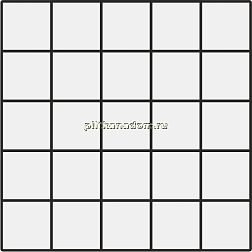 Casalgrande Padana Beton Dark Mosaico Мозаика 6х6 30x30 см