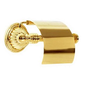 Boheme Hermitage Gold 10350 Держатель для туалетной бумаги с крышкой, золото