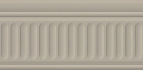 Керама Марацци Бланше 19051-3F Бордюр беж структурированный 9,9х20 см
