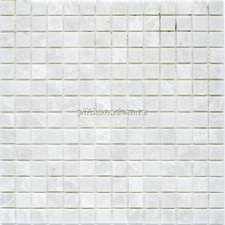 Starmosaic Wild Stone White Polished (JMST037) Мрамор Мозаика 30,5х30,5 (2х2)