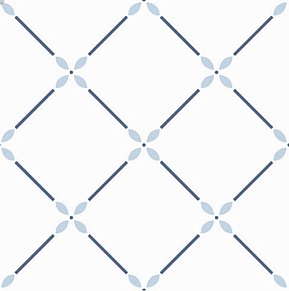 Vallelunga Colibri Modulo A6 Blu Декор 12,5x12,5 см