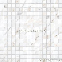 Allmarble Wall Golden White Mosaico Lux M8H5 Мозаика 40x40 см