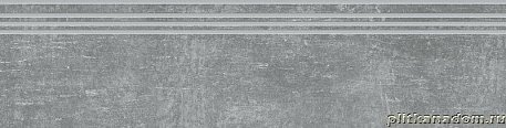 Идальго Граните Стоун Цемент Темно-серый SR, C Ступень 30х120 см