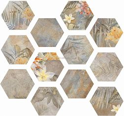 ITT Ceramic Hibiscus Oxide Hexa Matt Керамогранит 23,2x26,7 см