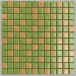 MVAPrintMosaic Мозаика стеклянная Микс 25FL-S-078 Желтый + Зеленый 31,5х31,5 см
