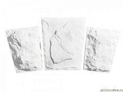 UniStone 3 Белый Замковый камень 14,2x25,2x3,5 см