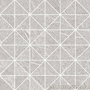 Мозаика Meissen Grey Blanket треугольники серый 29x29 см
